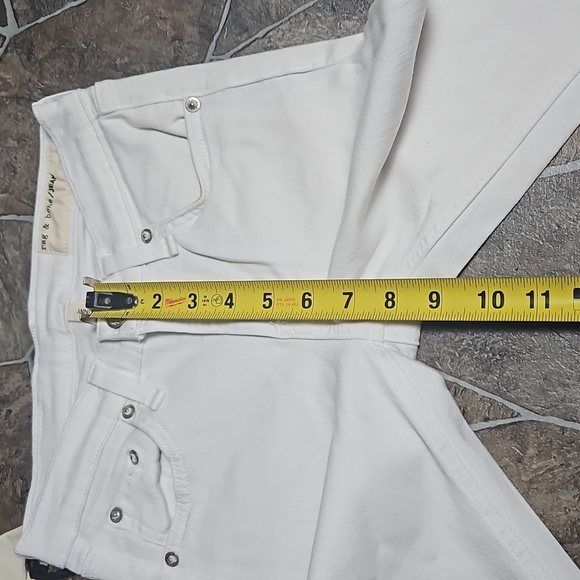 NWT Rag & Bone Skinny Jeans Sz 24 in White - Picture 7 of 15